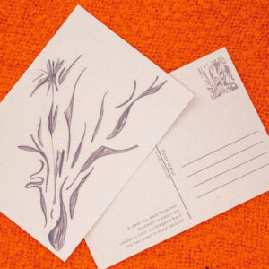 Kaartenserie Overspoeld door Kleur voor en achter - AmbrCreations