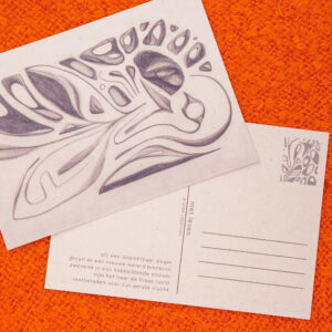 Kaartenserie Overspoeld met Leven voor en achter - AmbrCreations